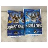 2-Imperial Whitetail Secret Spot 4lbs, 2-Bags