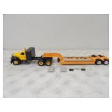 Mack B-61 Diesel Truck w/Tandem Axle Trailer,