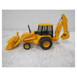 JD Tractor Backhoe, 1/32 Metal Die Cast