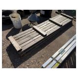 3-21in. x 7ft. Wood Sides