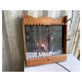Deer Portrait Gun Rack 25inWx27inT