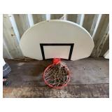 Metal Basketball Backboard & Hoop 54inW