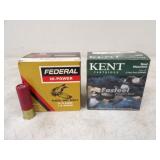 25-Kent Fasteel 12ga 3in 4 Shot, &