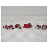 6-IH 1/64 Toy Tractors