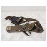 Uncle Mikes Sz.6 Canvas Holster w/Torso Strap