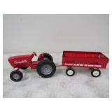 ERTL Campbell's Red Tractor & Wagon 1/16