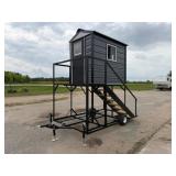 Deer Stand 54in. x 89in. x 7ft., Frame 64in. H,