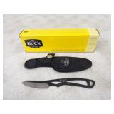 Buck 135 2.5in Blade Knife w/Canvas Sheath RMEF