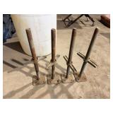 4-Adj. Scaffolding Legs