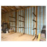 3-14ft. H I Beam HD Shelves, 48in. L Arms