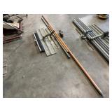 10,6,4ft. Poles w/48in. Bowl Float, 36in. Trowel &