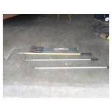 Potato Fork & 3-Rakes