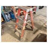Werner 4ft. Double Sided Step Ladder, Fiberglass