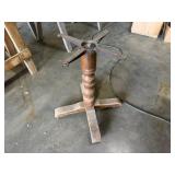 Wood Table Base