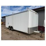 Cargo Mate Silver Crown 8x20ft. Enclosed Trailer