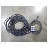 Black Ext. Cord & 4 Plug Ext. Cord
