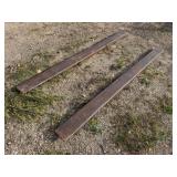 8ft. x 6in. HD Pallet Fork Extensions
