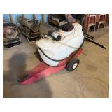 25 Gal. Pull Type Sprayer w/40in. Boom & 12v Pump