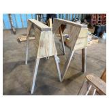 2-48in. H x 42in. L Saw Horses
