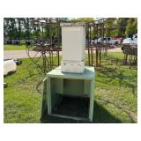 Metal Elec. Box 36x36x36 w/19x32.75x19 Box on Top