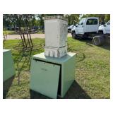Metal Elec. Box 36x36x36 w/19x32.75x19 Box on Top