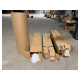 6-Plastic Banquet Roll 40in.-300ft. & 3-Partial