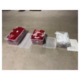 3-Totes of Christmas Decor