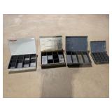 4-Metal Storage Containers, 2-Weatherguard,2-Klein