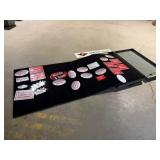 Display 8ft. L w/Skyline Hard Case w/Wheels