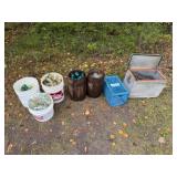 Cooler, Bridgeman Plasic Keeper Case, Glass Insula
