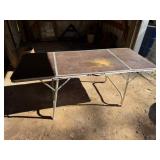 Folding Table w/Alum Legs