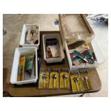 3-Sorter Boxes w/Scroll Saw Blades, Forstner Bits