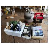 Precision Ful Pump, Outboard Manual, Air Tank, &