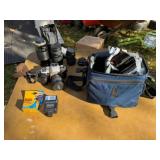 Canon EOS Elan IIe w/Extra Lens, Bag, Flash, Film