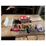 Knives, Flashlight, Sharpener