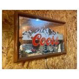 Coors Light Light UP Mirror, Not Working,24x17