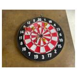 Sport Craft Dart Board, Metal Darts