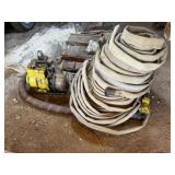Water Pump w/3HP B&S Eng. & Discharge Hose