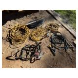 2-Jumpers, 3-Ext. Cords, Trouble Light