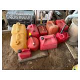 Assorted Poly Gas Jugs