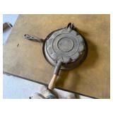 Cast Iron Waffle Iron, Hearts