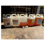 Various Items in Jugs