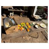 USA Plate, Cup & Bowl Set, Ceramic Wall Hangings