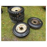 4-7.50-16 Tires on 8 Hole & 8.75-16.5 on 8 Hole