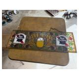 36wx12T PBR Beer Plastic Sign