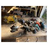 Asst. Power Tools, Bench Grinder, Misc.