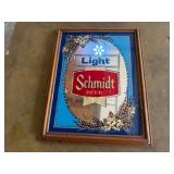 14x18 Schmidt Beer Mirror