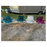 4-Folding Chairs