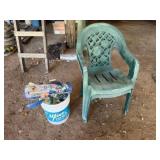 2-Lawn Chairs and Bird Feeders
