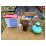 Light Bulb Covers, Container, Misc. Items
